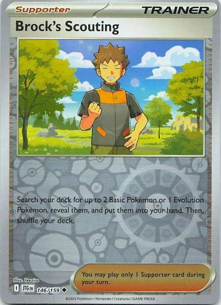 Brock's Scouting - Scarlet & Violet: Journey Together #146/159