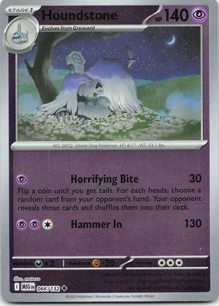 Houndstone - Mega Evolution #066/132