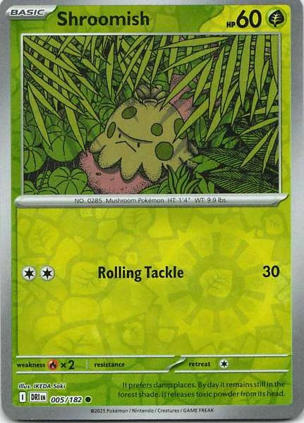 Shroomish - Pokémon #005/182