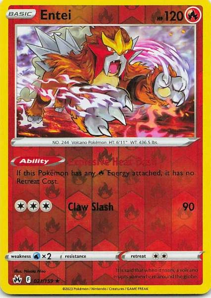 Entei - Pokémon #021/159