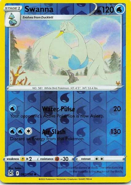 Swanna - Lost Origin #042/196