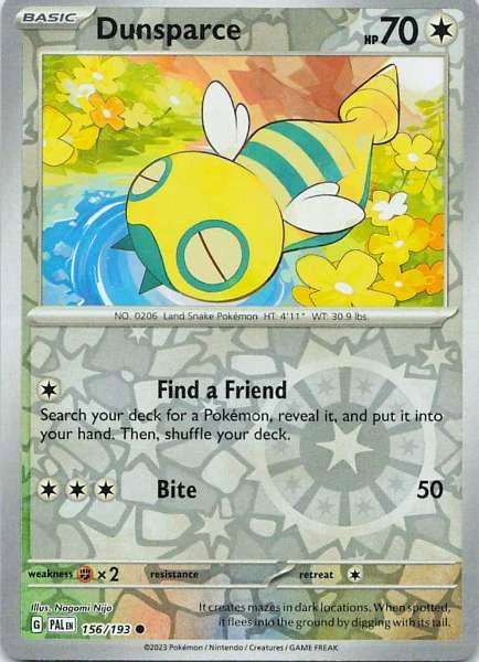 Dunsparce - Paldea Evolved #156/193