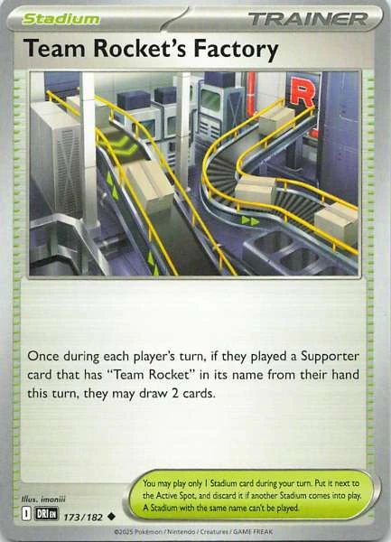 Team Rocket's Factory - Pokémon #173/182