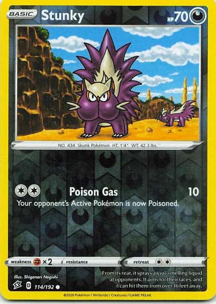 Stunky - Pokémon #114/192