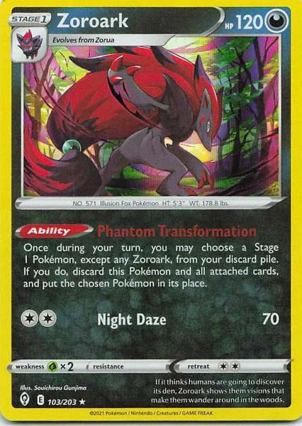 Zoroark - Pokémon #103/203