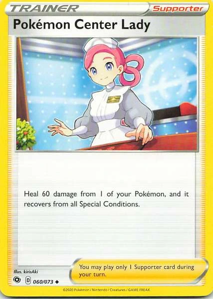 Pokémon Center Lady - Champion's Path #060/073