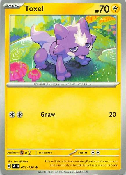 Toxel - Scarlet & Violet #071/198