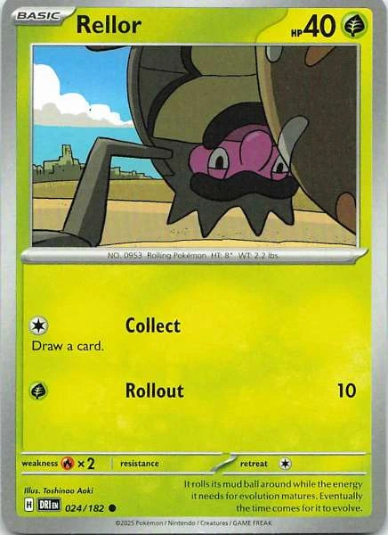 Rellor - Pokémon #024/182