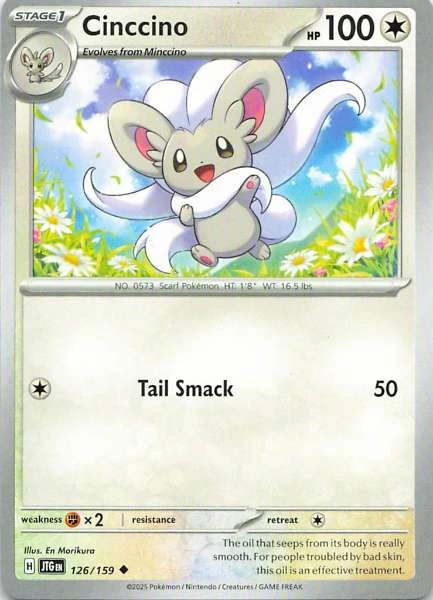 Cinccino - Scarlet & Violet: Journey Together #126/159