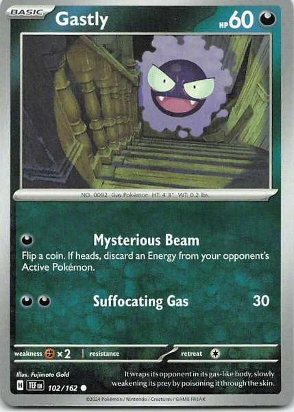 Gastly - Pokémon #102/162