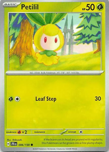 Petilil - Scarlet & Violet: Journey Together #006/159