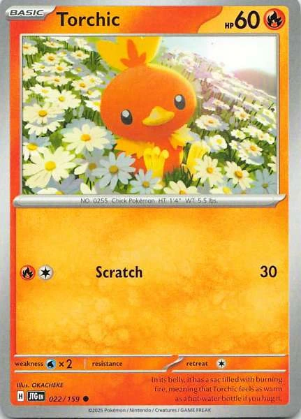 Torchic - Scarlet & Violet: Journey Together #022/159
