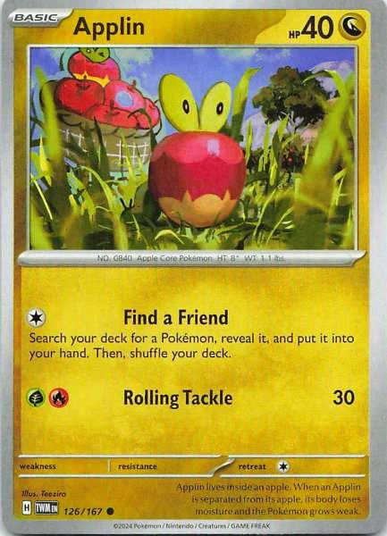 Applin - Twilight Masquerade #126/167