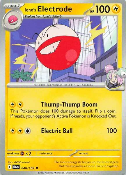 Iono's Electrode - Jungle Treasures #048/159