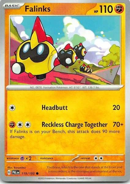 Falinks - Pokémon Paldea Evolved #119/193