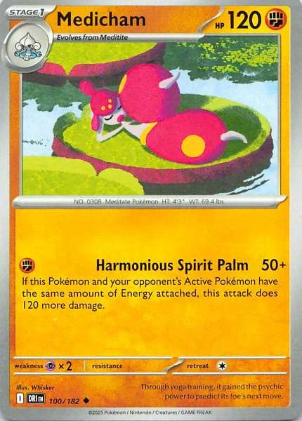 Medicham - Scarlet & Violet: Destined Rivals #100/182