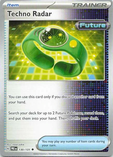 Techno Radar - Pokémon #130/131