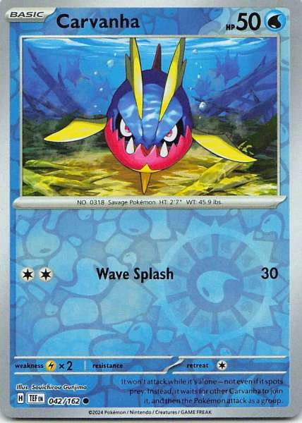 Carvanha - Temporal Forces #042/162