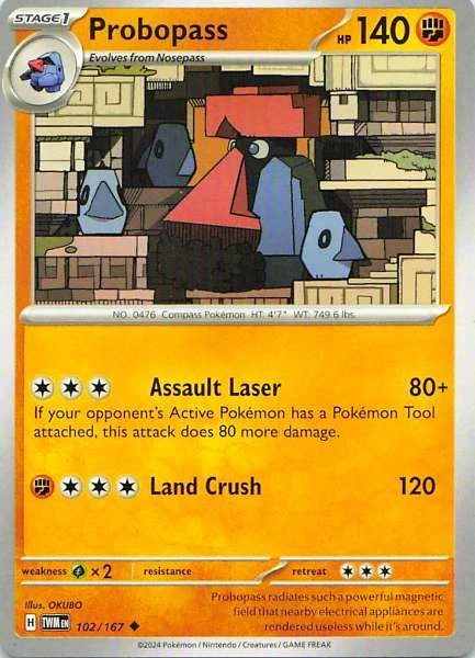 Probopass - Twilight Masquerade #102/167