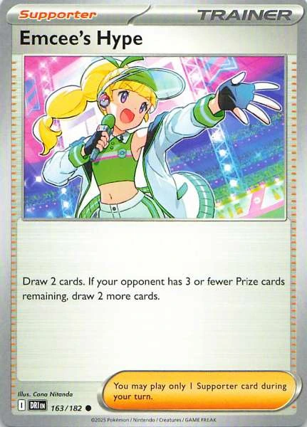 Emcee's Hype - Pokémon #163/182