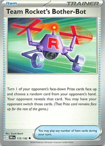 Team Rocket's Bother-Bot - Scarlet & Violet: Destined Rivals #172/182