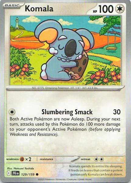 Komala - Scarlet & Violet: Journey Together #129/159