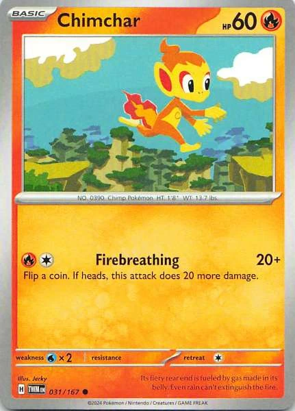 Chimchar - Twilight Masquerade #031/167