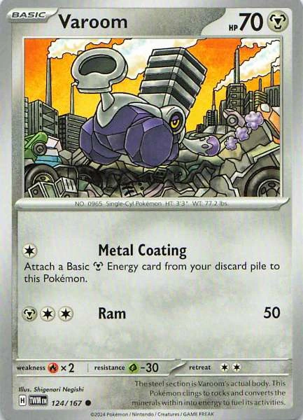 Varoom - Pokémon #124/167