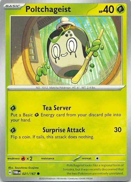Poltchageist - Pokémon #021/167