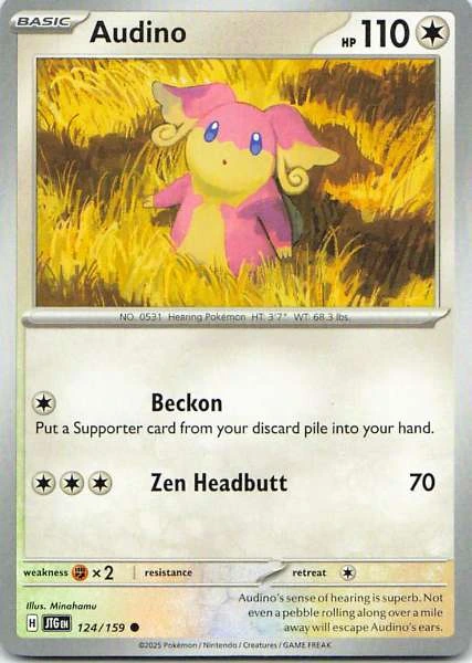 Audino - Scarlet & Violet: Journey Together #124/159