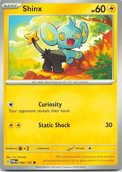 Shinx - Twilight Masquerade #066/167