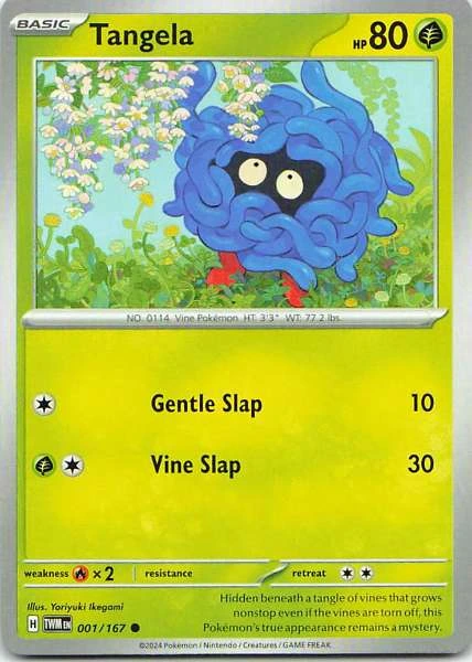 Tangela - Twilight Masquerade #001/167
