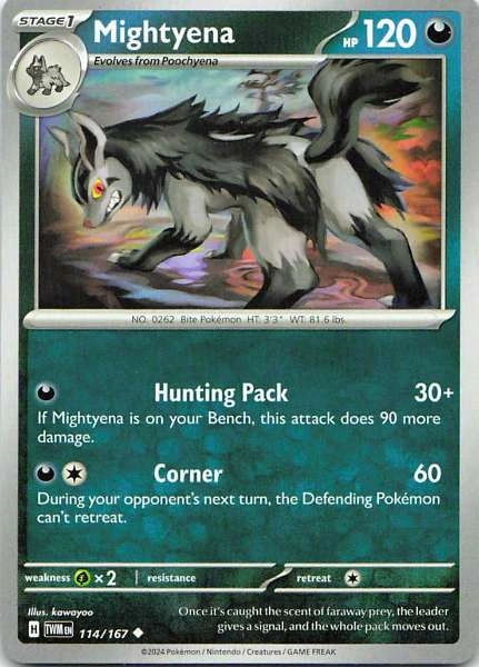 Mightyena - Twilight Masquerade #114/167