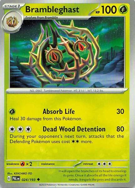 Brambleghast - Scarlet & Violet—Paldea Evolved #024/193