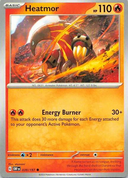 Heatmor - Obsidian Flames #039/197