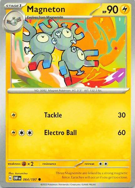 Magneton - Obsidian Flames #064/197