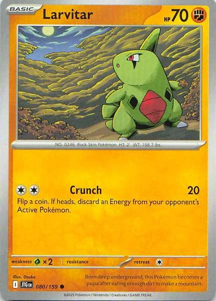 Larvitar - Scarlet & Violet: Journey Together #080/159