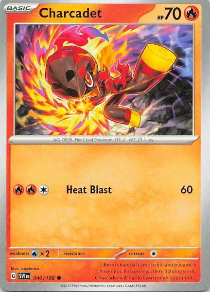 Charcadet - Scarlet & Violet #040/198