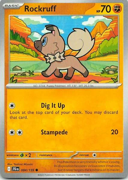 Rockruff - Scarlet & Violet: Journey Together #084/159