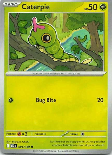 Caterpie - Scarlet & Violet: Journey Together #001/159