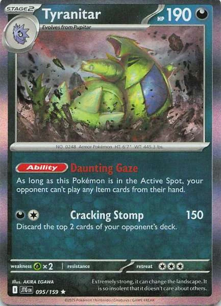 Tyranitar - Scarlet & Violet: Journey Together #095/159