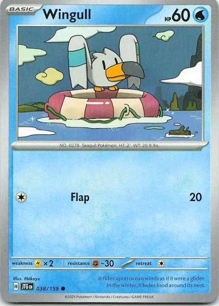 Wingull - Scarlet & Violet: Journey Together #038/159