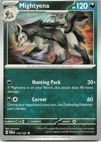Mightyena - Pokémon Temporal Forces #114/167