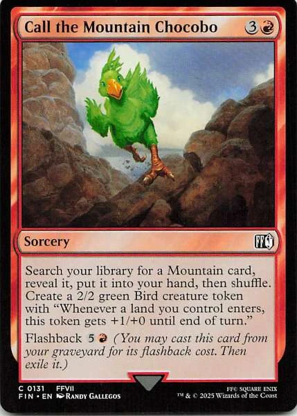 Call the Mountain Chocobo - FFVII #0131