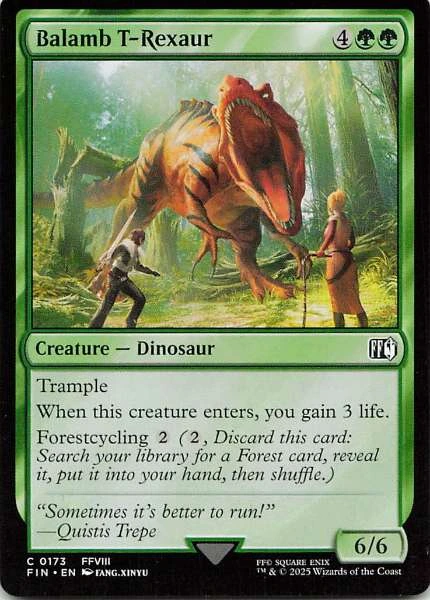 Balamb T-Rexaur - FFVIII #0173