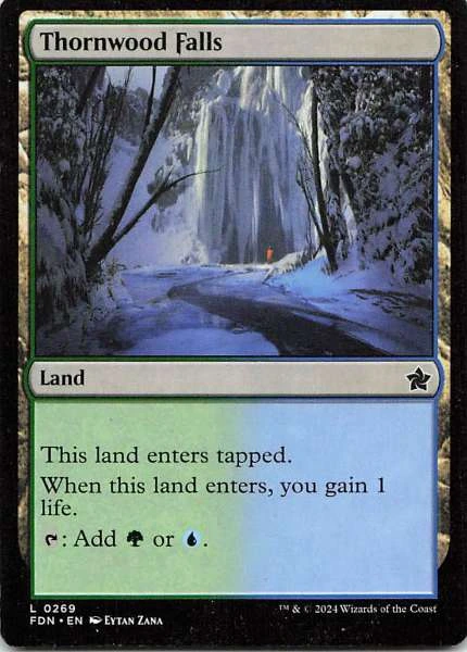 Thornwood Falls - Magic: The Gathering Foundations #0269