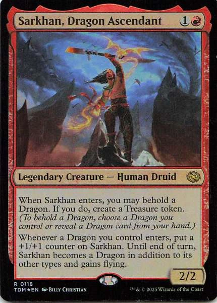 Sarkhan, Dragon Ascendant - TDM #0118