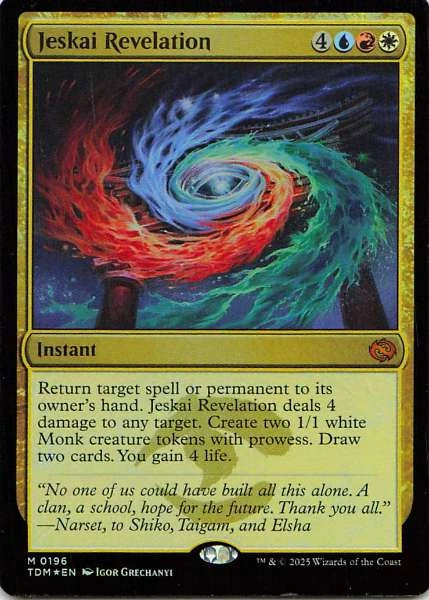 Jeskai Revelation - TDM #0196