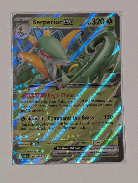 Serperior ex - Pokémon #003/086