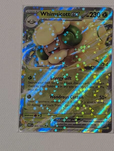Whimsicott EX - Pokémon #005/086